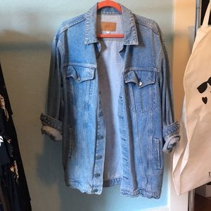 Vintage Levi’s longline denim jacket